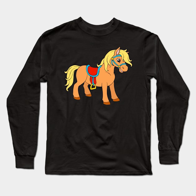 Pony Long Sleeve T-Shirt by samshirts